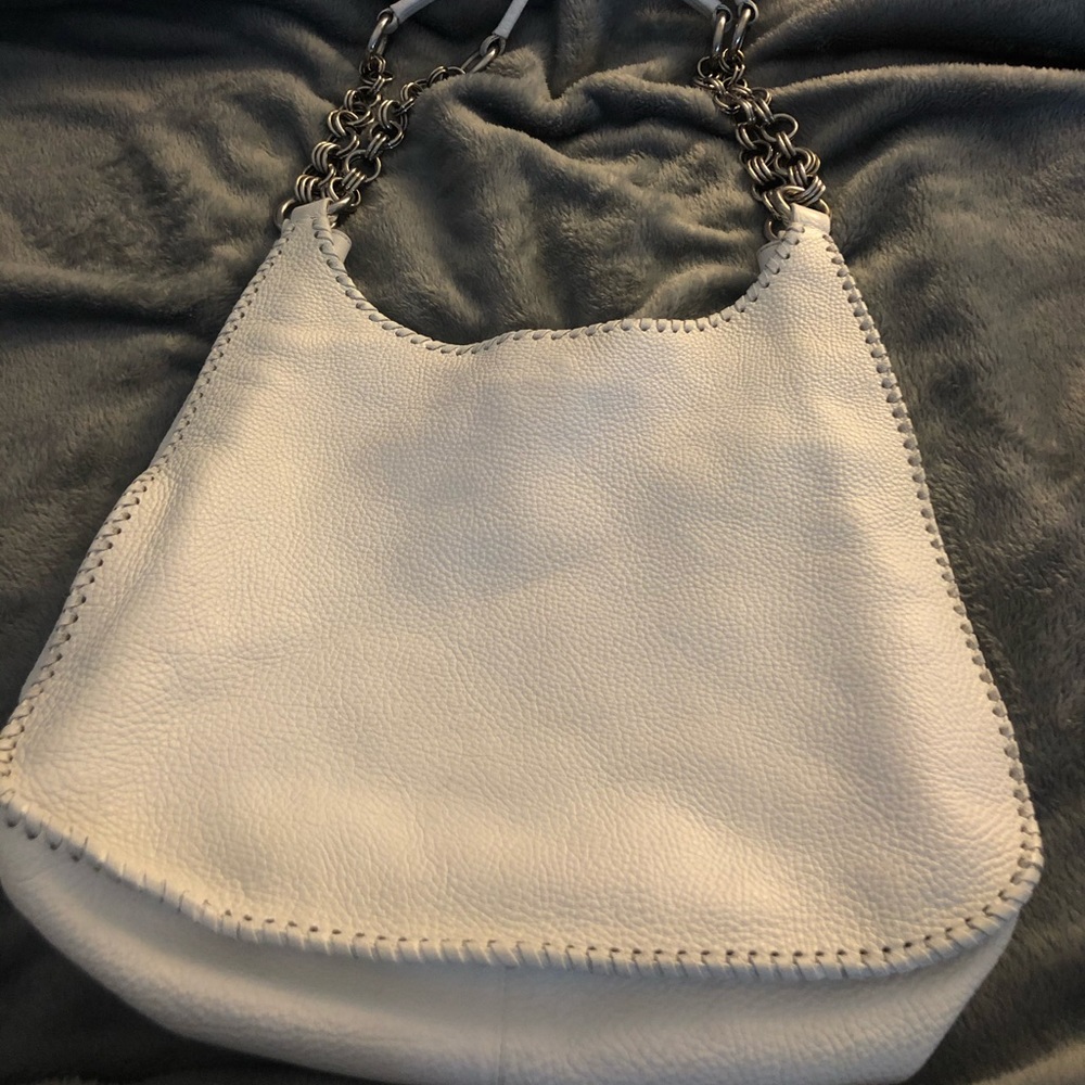 White Prada Shoulder Bag